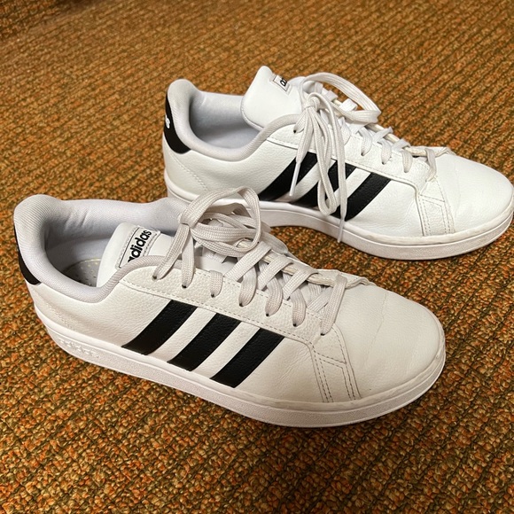 adidas Shoes - Black and White Adidas Sneakers. Size 8.5.